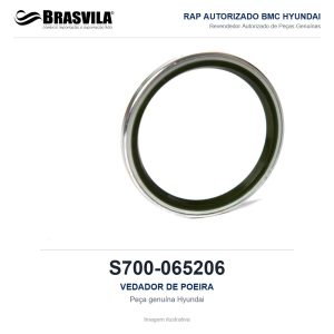 VEDADOR DE POEIRA HYUNDAI S700-065206 – GENUÍNO – imagem ilustrativa
