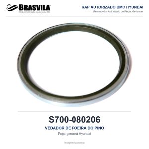 VEDADOR DE POEIRA DO PINO HYUNDAI S700-080206 – GENUÍNO – imagem ilustrativa