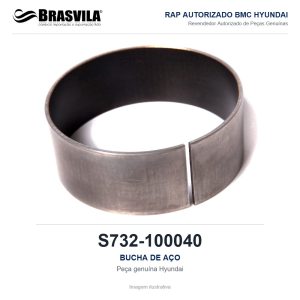 BUCHA DE AÇO HYUNDAI S732-100040 – GENUÍNO – imagem ilustrativa