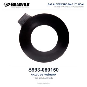 CALÇO DE POLÍMERO HYUNDAI S993-080150 – GENUÍNO – imagem ilustrativa