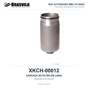 CARCAÇA DO FILTRO DE LINHA HYUNDAI XKCH-00012 – GENUÍNO – imagem ilustrativa