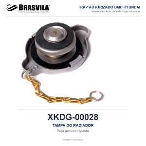 TAMPA DO RADIADOR HYUNDAI XKDG-00028 – GENUÍNO – imagem ilustrativa