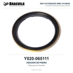 VEDADOR DE POEIRA HYUNDAI Y020-065111 – GENUÍNO – imagem ilustrativa