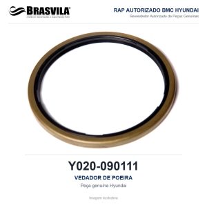 VEDADOR DE POEIRA HYUNDAI Y020-090111 – GENUÍNO – imagem ilustrativa